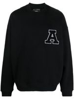 Axel Arigato sweat en coton biologique à patch logo - Noir