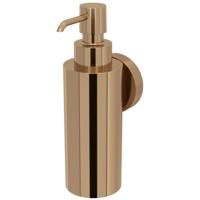 Zeepdispenser Haceka Kosmos | Wandmontage | RVS | Geborsteld koper