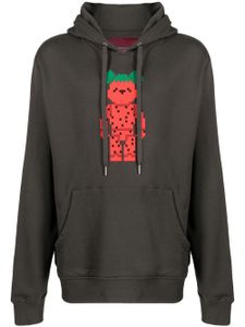 Mostly Heard Rarely Seen 8-Bit hoodie Slice of Melon - Gris