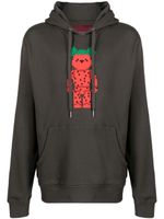 Mostly Heard Rarely Seen 8-Bit hoodie Slice of Melon - Gris - thumbnail