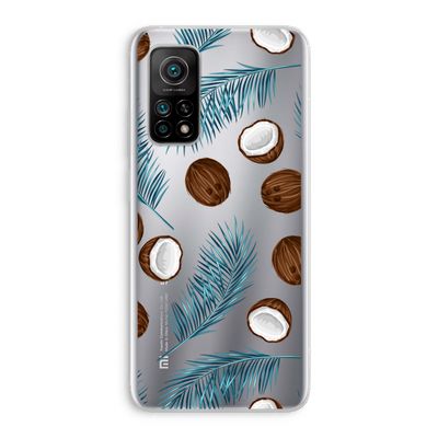 Kokosnoot roze: Xiaomi Mi 10T 5G Transparant Hoesje