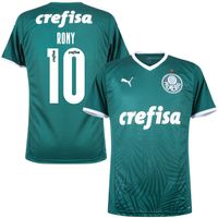 Palmeiras Shirt Thuiis 2022-2023 + Rony 10