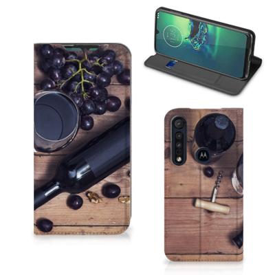 Motorola G8 Plus | Flip Style Cover | Wijn