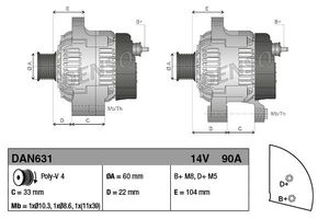 Dynamo DAN631