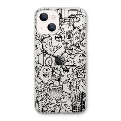 Vexx Black City : iPhone 13 Transparant Hoesje