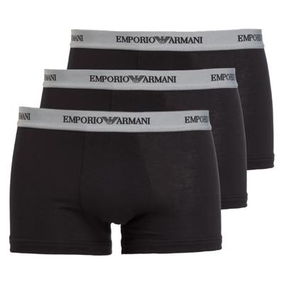 Armani Boxershorts Core 3-pack zwart