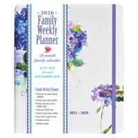 Family Weekly planner Hydrangeas (18-mnds) 2026