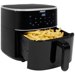 Princess 01.182244.01.001 Airfryer 1500 W Anti-aanbaklaag, Heteluchtfunctie, Timerfunctie, Instelbare temperatuur, Met display Zwart