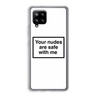 Safe with me: Samsung Galaxy A42 5G Transparant Hoesje