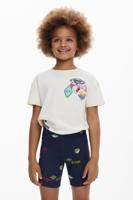 Collage fietsshort - BLUE - M Collage fietsshort - BLUE - M