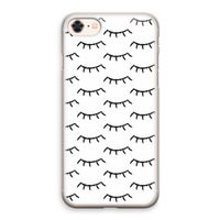 Wimpers: iPhone 8 Transparant Hoesje