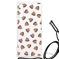 Doorzichtige Silicone Hoesje voor Samsung Galaxy A13 5G | A04s Poep Emojis Doorzichtige Silicone Hoesje voor Samsung Galaxy A13 5G | A04s Poep Emojis