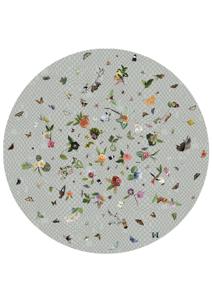 Moooi Carpets - Garden of Eden Light Grey - 350 rond Vloerkleed