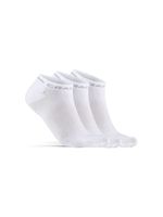 Craft 1910639 Core Dry Shaftless Sock 3-Pack - White - 43/45