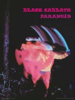 Black Sabbath Paranoid Art Print 30x40cm - thumbnail