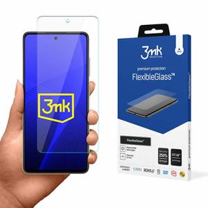 3MK FlexibleGlass Samsung Galaxy A52 5G, Galaxy A52s Hybride Screenprotector - Doorzichtig