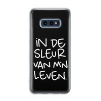 De Sleur: Samsung Galaxy S10e Transparant Hoesje De Sleur: Samsung Galaxy S10e Transparant Hoesje