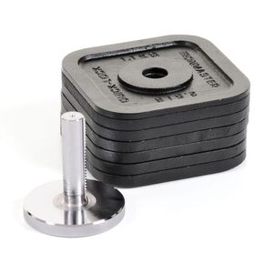 Ironmaster Quick-Lock Weight plates set l Voor verstelbare dumbbellset of Kettlebell | Upgrade Kit | 6 x 2.2 kg en 1 x 1,1 kg