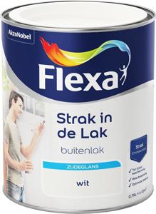 Flexa Strak in de Lak Buitenlak Zijdeglans 750 ml Wit