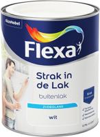 Flexa Strak in de Lak Buitenlak Zijdeglans 750 ml Wit