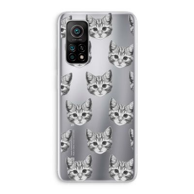 Kitten: Xiaomi Mi 10T 5G Transparant Hoesje