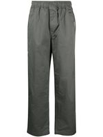 AAPE BY *A BATHING APE® pantalon en coton à coupe droite - Gris