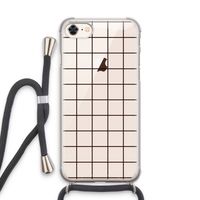 Rooster: iPhone 8 Transparant Hoesje met koord