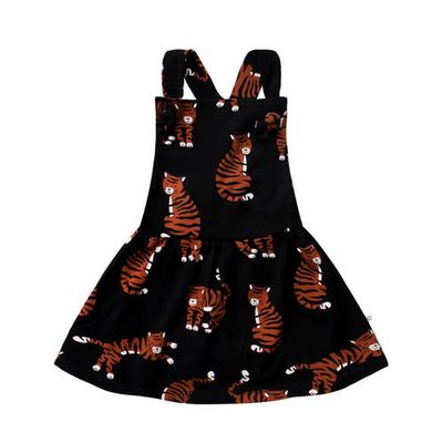 Your Wishes baby overgooier met biologisch katoen zwart/bruin