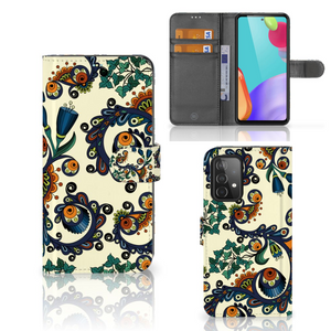 Wallet Case Samsung Galaxy A52 Barok Flower