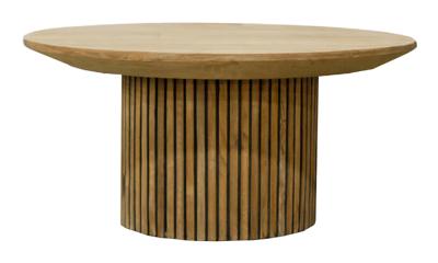 Livingfurn Ronde Salontafel 'Lausanne' Teakhout, 80cm