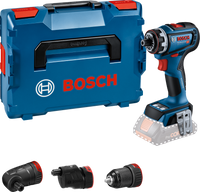 Bosch Blauw GSR 18V-90 FC Accuboormachine 18V | Zonder accu's en lader L-Boxx + GFA 18-M, GFA 18-W en GFA 18-E - 06019K6203 - thumbnail