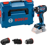 Bosch Blauw GSR 18V-90 FC Accuboormachine 18V | Zonder accu&apos;s en lader L-Boxx + GFA 18-M, GFA 18-W en GFA 18-E - 06019K6203 - thumbnail