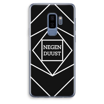 Negenduust geometrisch: Samsung Galaxy S9 Plus Transparant Hoesje