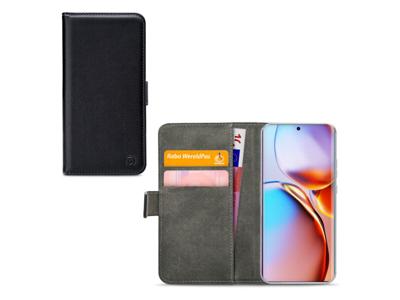 Mobilize Mobilize Classic Gelly Wallet Book Case Motorola Edge 40 Pro Black