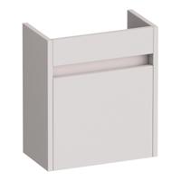 Brauer Adore Fonteinkast - 40 cm - met 1 Deur Greeploos Linksdraaiend - Mat Zand