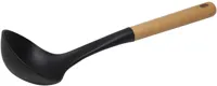 HIT trading Soeplepel hout/nylon zwart 32 cm