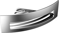 Emco System 2 doucherek hoekmontage 18,4x8cm chroom