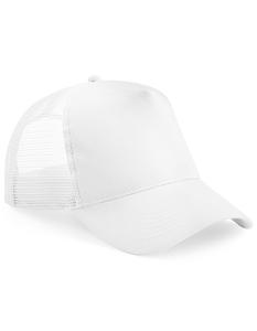 Beechfield CB640B Junior Snapback Trucker - White/White - One Size