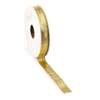 Lahnband ribbon goud 15mm x 25m