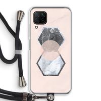 Creatieve toets: Huawei P40 Lite Transparant Hoesje met koord