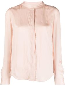 Zadig&Voltaire chemise en satin à manches longues - Tons neutres