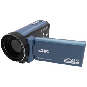 Aquapix WDV5630 GreyBlue Camcorder 7.6 cm 3 inch 13 Mpix Grijs-blauw