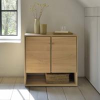 Ethnicraft Dressoir 'Nordic' Geolied Eikenhout, 80cm