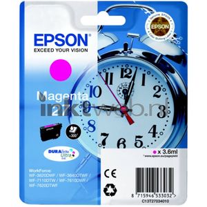 Epson Alarm clock 27 DURABrite Ultra inktcartridge 1 stuk(s) Origineel Magenta