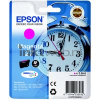 Epson Alarm clock 27 DURABrite Ultra inktcartridge 1 stuk(s) Origineel Magenta - thumbnail