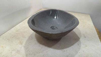 Flussstein Waschschale RL230606, 59x38x15 cm