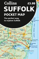 Wegenkaart - landkaart Pocket Map Suffolk | Collins - thumbnail