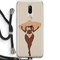 Let's get salty: OnePlus 6 Transparant Hoesje met koord