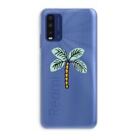 Palmboom: Xiaomi Redmi 9T Transparant Hoesje Palmboom: Xiaomi Redmi 9T Transparant Hoesje