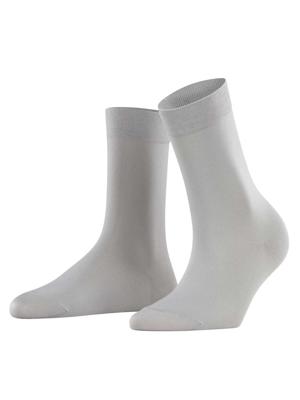 FALKE - Sokken - Cotton Touch - Silver - 3290, Maat:35-38